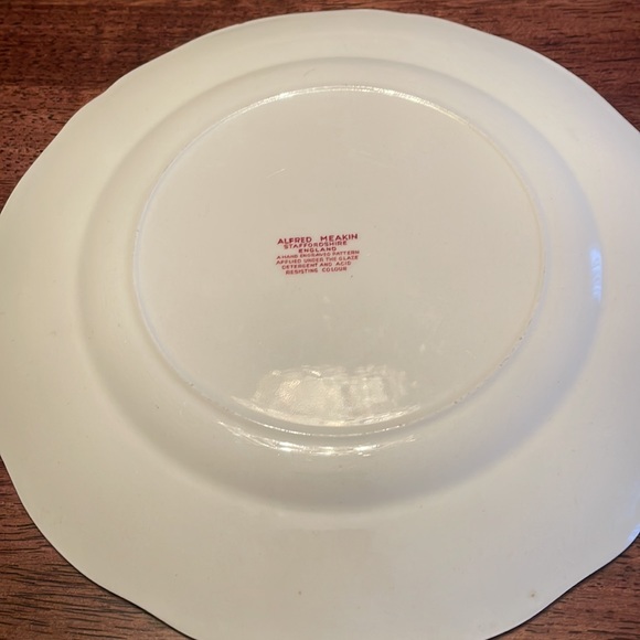 Alfred Meakin god bless our house 1970 plate - Picture 5 of 9